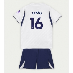 Fotbollsset Barn Tottenham Hotspur Sandro Tonali #16 Hemmatröja 2026-27 Mini-Kit Kortärmad (+ korta byxor)