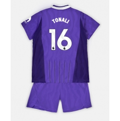 Fotbollsset Barn Tottenham Hotspur Sandro Tonali #16 Tredje Tröja 2026-27 Mini-Kit Kortärmad (+ korta byxor)