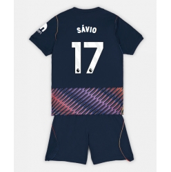 Fotbollsset Barn Tottenham Hotspur Savio #17 Bortatröja 2026-27 Mini-Kit Kortärmad (+ korta byxor)