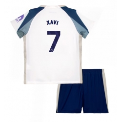 Fotbollsset Barn Tottenham Hotspur Xavi Simons #7 Hemmatröja 2025-26 Mini-Kit Kortärmad (+ korta byxor)