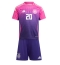 Fotbollsset Barn Tyskland Benjamin Henrichs #20 Bortatröja EM 2024 Mini-Kit Kortärmad (+ korta byxor)