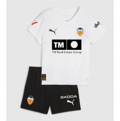 Fotbollsset Barn Valencia Hemmatröja 2025-26 Mini-Kit Kortärmad (+ korta byxor)