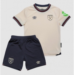 Fotbollsset Barn West Ham United Bortatröja 2025-26 Mini-Kit Kortärmad (+ korta byxor)