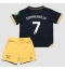 Fotbollsset Barn West Ham United Crysencio Summerville #7 Tredje Tröja 2025-26 Mini-Kit Kortärmad (+ korta byxor)