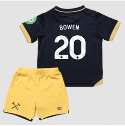 Fotbollsset Barn West Ham United Jarrod Bowen #20 Tredje Tröja 2025-26 Mini-Kit Kortärmad (+ korta byxor)