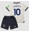 Fotbollsset Barn West Ham United Lucas Paqueta #10 Bortatröja 2025-26 Mini-Kit Kortärmad (+ korta byxor)