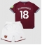 Fotbollsset Barn West Ham United Mateus Fernandes #18 Hemmatröja 2025-26 Mini-Kit Kortärmad (+ korta byxor)