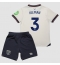Fotbollsset Barn West Ham United Max Kilman #3 Bortatröja 2025-26 Mini-Kit Kortärmad (+ korta byxor)