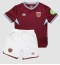 Fotbollsset Barn West Ham United Tomas Soucek #28 Hemmatröja 2025-26 Mini-Kit Kortärmad (+ korta byxor)