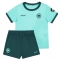 Fotbollsset Barn Wolves Bortatröja 2025-26 Mini-Kit Kortärmad (+ korta byxor)