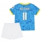Fotbollsset Barn Wolves Hee-chan Hwang #11 Tredje Tröja 2025-26 Mini-Kit Kortärmad (+ korta byxor)