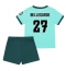 Fotbollsset Barn Wolves Jean-Ricner Bellegarde #27 Bortatröja 2025-26 Mini-Kit Kortärmad (+ korta byxor)