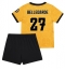 Fotbollsset Barn Wolves Jean-Ricner Bellegarde #27 Hemmatröja 2025-26 Mini-Kit Kortärmad (+ korta byxor)