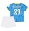 Fotbollsset Barn Wolves Jean-Ricner Bellegarde #27 Tredje Tröja 2025-26 Mini-Kit Kortärmad (+ korta byxor)