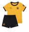 Fotbollsset Barn Wolves Joao Gomes #8 Hemmatröja 2025-26 Mini-Kit Kortärmad (+ korta byxor)