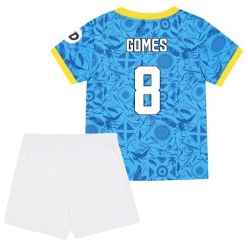 Fotbollsset Barn Wolves Joao Gomes #8 Tredje Tröja 2025-26 Mini-Kit Kortärmad (+ korta byxor)