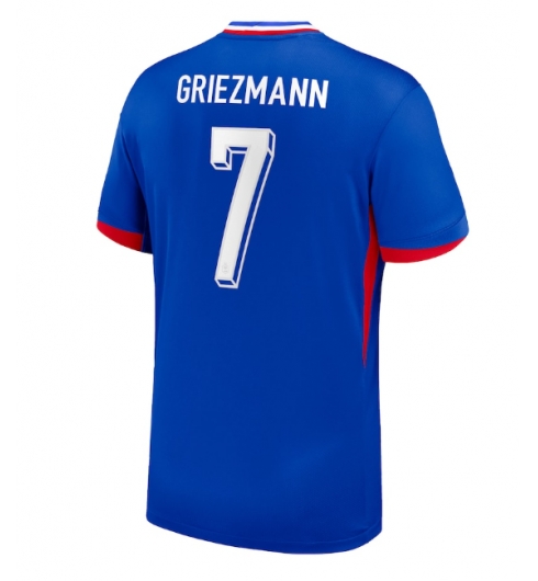 Frankrike Antoine Griezmann #7 Hemmatröja EM 2024 Kortärmad Frankrike Antoine Griezmann #7 Hemmatröja EM 2024 Kortärmad