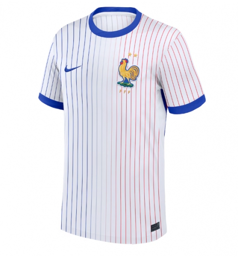 Frankrike Bortatröja EM 2024 Kortärmad Frankrike Bortatröja EM 2024 Kortärmad