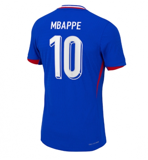 Frankrike Kylian Mbappe #10 Hemmatröja EM 2024 Kortärmad Frankrike Kylian Mbappe #10 Hemmatröja EM 2024 Kortärmad