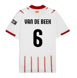 Girona Donny van de Beek #6 Hemmatröja 2025-26 Kortärmad