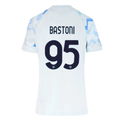 Inter Milan Alessandro Bastoni #95 Bortatröja 2025-26 Dam Kortärmad