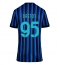 Inter Milan Alessandro Bastoni #95 Hemmatröja 2025-26 Dam Kortärmad