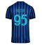 Inter Milan Alessandro Bastoni #95 Hemmatröja 2025-26 Kortärmad