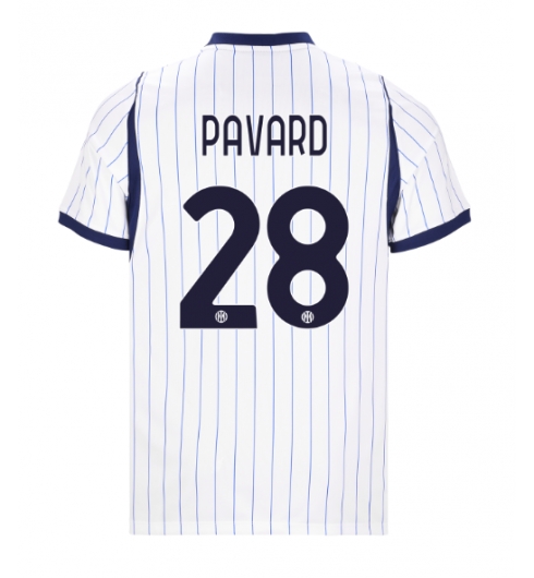 Inter Milan Benjamin Pavard #28 Bortatröja 2026-27 Kortärmad Inter Milan Benjamin Pavard #28 Bortatröja 2026-27 Kortärmad