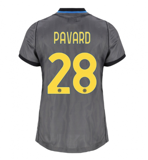 Inter Milan Benjamin Pavard #28 Tredje Tröja 2026-27 Dam Kortärmad Inter Milan Benjamin Pavard #28 Tredje Tröja 2026-27 Dam Kortärmad