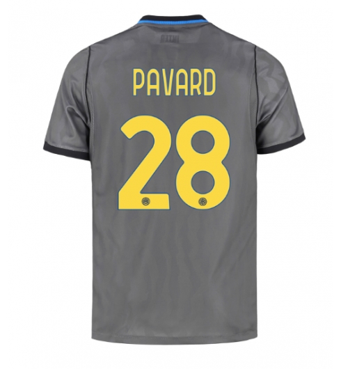 Inter Milan Benjamin Pavard #28 Tredje Tröja 2026-27 Kortärmad Inter Milan Benjamin Pavard #28 Tredje Tröja 2026-27 Kortärmad