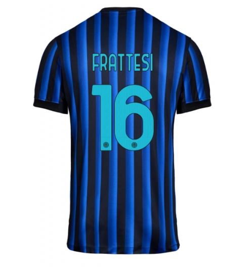 Inter Milan Davide Frattesi #16 Hemmatröja 2025-26 Kortärmad Inter Milan Davide Frattesi #16 Hemmatröja 2025-26 Kortärmad