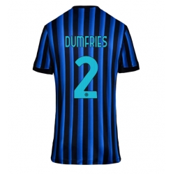 Inter Milan Denzel Dumfries #2 Hemmatröja 2025-26 Dam Kortärmad