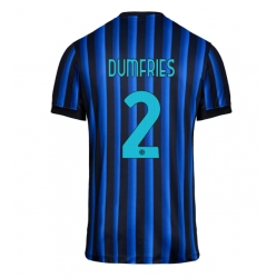 Inter Milan Denzel Dumfries #2 Hemmatröja 2025-26 Kortärmad