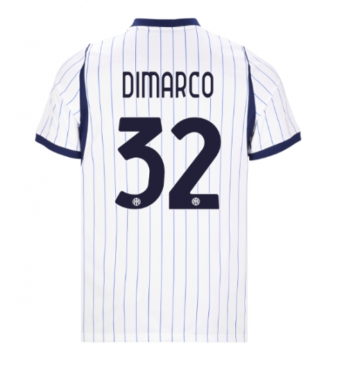 Inter Milan Federico Dimarco #32 Bortatröja 2026-27 Kortärmad Inter Milan Federico Dimarco #32 Bortatröja 2026-27 Kortärmad