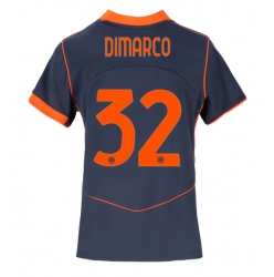 Inter Milan Federico Dimarco #32 Tredje Tröja 2025-26 Dam Kortärmad