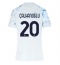 Inter Milan Hakan Calhanoglu #20 Bortatröja 2025-26 Dam Kortärmad