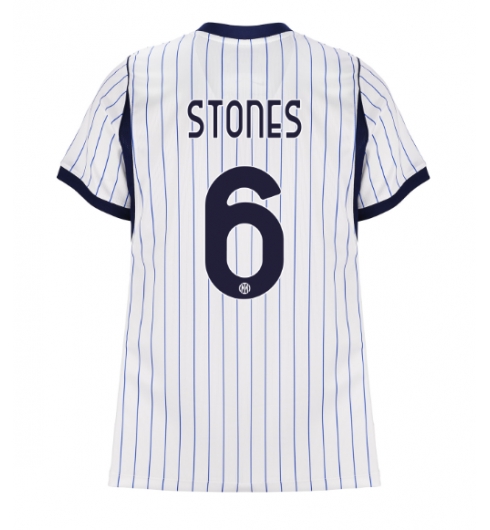 Inter Milan John Stones #6 Bortatröja 2026-27 Dam Kortärmad Inter Milan John Stones #6 Bortatröja 2026-27 Dam Kortärmad