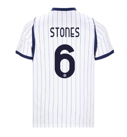 Inter Milan John Stones #6 Bortatröja 2026-27 Kortärmad Inter Milan John Stones #6 Bortatröja 2026-27 Kortärmad
