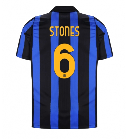 Inter Milan John Stones #6 Hemmatröja 2026-27 Kortärmad Inter Milan John Stones #6 Hemmatröja 2026-27 Kortärmad