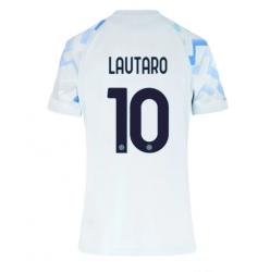 Inter Milan Lautaro Martinez #10 Bortatröja 2025-26 Dam Kortärmad
