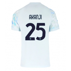 Inter Milan Manuel Akanji #25 Bortatröja 2025-26 Kortärmad