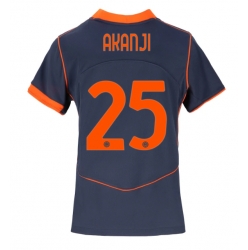 Inter Milan Manuel Akanji #25 Tredje Tröja 2025-26 Dam Kortärmad