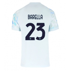 Inter Milan Nicolo Barella #23 Bortatröja 2025-26 Kortärmad