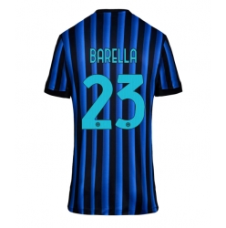 Inter Milan Nicolo Barella #23 Hemmatröja 2025-26 Dam Kortärmad