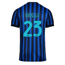 Inter Milan Nicolo Barella #23 Hemmatröja 2025-26 Kortärmad