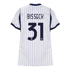 Inter Milan Yann Bisseck #31 Bortatröja 2026-27 Dam Kortärmad