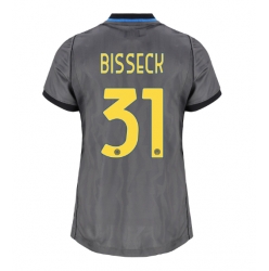 Inter Milan Yann Bisseck #31 Tredje Tröja 2026-27 Dam Kortärmad