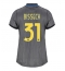 Inter Milan Yann Bisseck #31 Tredje Tröja 2026-27 Dam Kortärmad Inter Milan Yann Bisseck #31 Tredje Tröja 2026-27 Dam Kortärmad