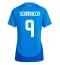 Italien Gianluca Scamacca #9 Hemmatröja EM 2024 Dam Kortärmad