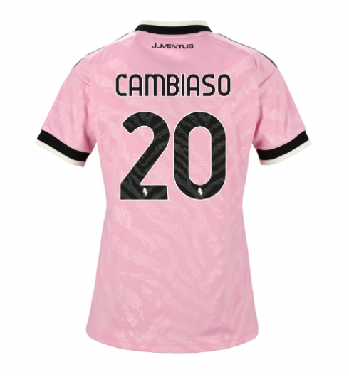 Juventus Andrea Cambiaso #20 Bortatröja 2026-27 Dam Kortärmad Juventus Andrea Cambiaso #20 Bortatröja 2026-27 Dam Kortärmad